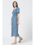 Pepe Jeans London Rochie evazata cu decolteu in V Miracle - Pled.ro