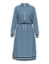 Pepe Jeans London Rochie midi cu imprimeu si talie ajustabila Martha - Pled.ro