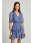 Pepe Jeans London Rochie mini cu decolteu cache-coeur - Pled.ro