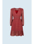 Pepe Jeans London Rochie mini cu decolteu in V - Pled.ro