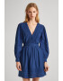 Pepe Jeans London Rochie mini cu decolteu in V Susi - Pled.ro