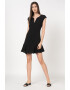 Pepe Jeans London Rochie mini cu decupaj in V Kaila - Pled.ro