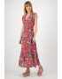 Pepe Jeans London Rochie petrecuta cu imprimeu floral Miren - Pled.ro