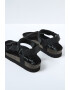 Pepe Jeans London Sandale cu talpa wedge si aplicatii cu stele - Pled.ro