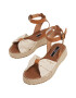 Pepe Jeans London Sandale-espadrile cu detalii de piele - Pled.ro