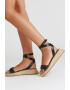 Pepe Jeans London Sandale wedge de piele - Pled.ro