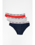 Pepe Jeans London Set de chiloti brazilieni cu banda cu logo in talie Mairi - 3 perechi - Pled.ro