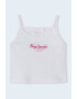 Pepe Jeans London Top de bumbac cu logo Anastasia - Pled.ro