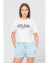 Pepe Jeans London Tricou crop cu logo Cara - Pled.ro