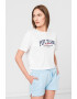 Pepe Jeans London Tricou crop cu logo Cara - Pled.ro