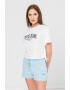 Pepe Jeans London Tricou crop cu logo Cara - Pled.ro