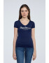 Pepe Jeans London Tricou cu decolteu en-coeur si logo - Pled.ro