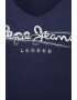 Pepe Jeans London Tricou cu decolteu en-coeur si logo - Pled.ro