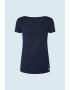 Pepe Jeans London Tricou cu decolteu rotund si logo - Pled.ro