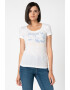 Pepe Jeans London Tricou cu imprimeu logo Aliyah - Pled.ro