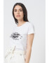 Pepe Jeans London Tricou cu imprimeu logo Anna - Pled.ro