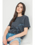 Pepe Jeans London Tricou cu imprimeu logo Candice - Pled.ro