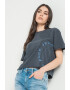 Pepe Jeans London Tricou cu imprimeu logo Candice - Pled.ro