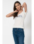 Pepe Jeans London Tricou cu imprimeu logo Margaux - Pled.ro