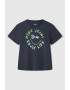 Pepe Jeans London Tricou cu imprimeu logo si text - Pled.ro