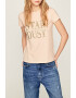 Pepe Jeans London Tricou cu imprimeu text - Pled.ro