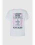 Pepe Jeans London Tricou cu imprimeu text - Pled.ro