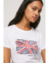 Pepe Jeans London Tricou cu logo brodat - Pled.ro