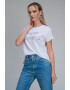 Pepe Jeans London Tricou cu logo din strasuri Fernandine - Pled.ro