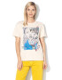 Pepe Jeans London Tricou cu margele si paiete Marion - Pled.ro