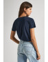 Pepe Jeans London Tricou de bumbac cu decolteu in V Lorette - Pled.ro