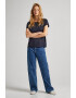 Pepe Jeans London Tricou de bumbac cu decolteu rotund Lilian - Pled.ro