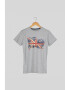 Pepe Jeans London Tricou de bumbac cu imprimeu - Pled.ro