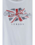 Pepe Jeans London Tricou de bumbac cu imprimeu - Pled.ro