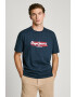 Pepe Jeans London Tricou de bumbac cu imprimeu logo - Pled.ro