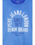 Pepe Jeans London Tricou de bumbac cu imprimeu logo - Pled.ro