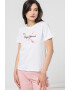 Pepe Jeans London Tricou de bumbac cu imprimeu logo Kallan - Pled.ro