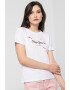 Pepe Jeans London Tricou de bumbac cu imprimeu logo Kallan - Pled.ro