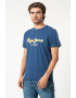 Pepe Jeans London Tricou de bumbac cu imprimeu logo Merton - Pled.ro