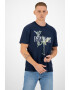 Pepe Jeans London Tricou de bumbac cu imprimeu logo Simon - Pled.ro