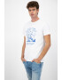 Pepe Jeans London Tricou de bumbac cu imprimeu Monty - Pled.ro