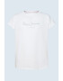 Pepe Jeans London Tricou de bumbac cu logo cu strasuri Nuria - Pled.ro