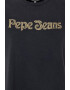 Pepe Jeans London Tricou de bumbac cu logo din strasuri Carli - Pled.ro