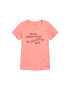 Pepe Jeans London Tricou din amestec de in cu imprimeu text - Pled.ro