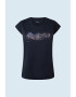 Pepe Jeans London Tricou din amestec de modal cu logo - Pled.ro