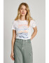 Pepe Jeans London Tricou din bumbac cu imprimeu Esha - Pled.ro