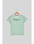 Pepe Jeans London Tricou in dungi cu logo - Pled.ro