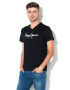 Pepe Jeans London Tricou regular fit cu decolteu in V Eggo - Pled.ro