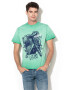 Pepe Jeans London Tricou regular fit cu imprimeu grafic si text Dawson - Pled.ro