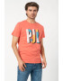 Pepe Jeans London Tricou regular fit cu imprimeu logo Sampson - Pled.ro