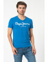 Pepe Jeans London Tricou slim fit cu decolteu in V - Pled.ro